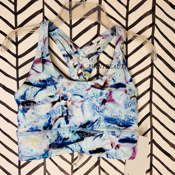 lululemon athletica Other - 🔸Lululemon EXMI mind over miles bras Size 4 blue